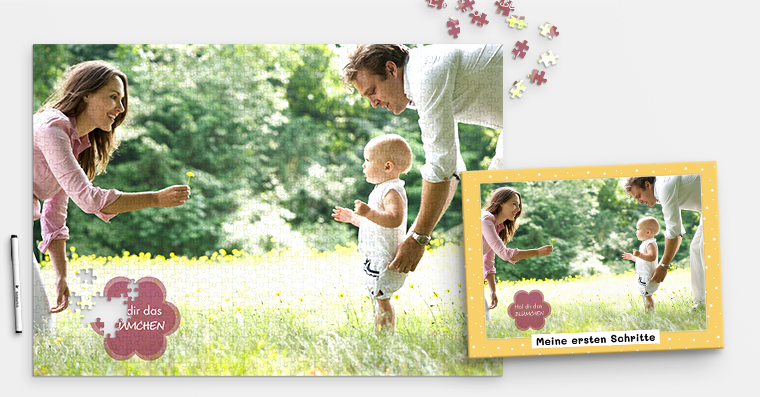 Fotopuzzle mit 1.000 Teilen inklusive Schachtel bestellen