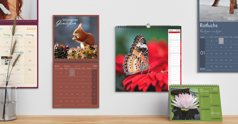 Fotokalender gestalten
