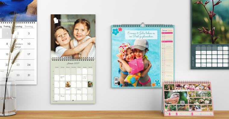 Fotokalender gestalten