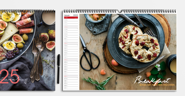 Fotokalender gestalten DIN A3 quer