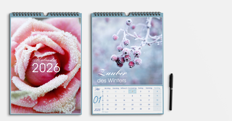 Fotokalender gestalten DIN A4 hoch