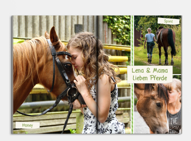Fotobuch erstellen mit Softcover DIN A4 hoch
