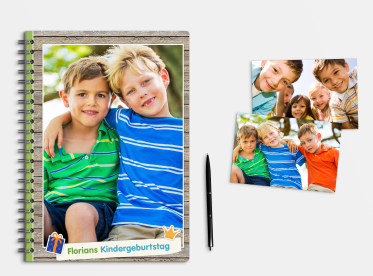 Fotobuch erstellen mit Ringbindung DIN A4 hoch