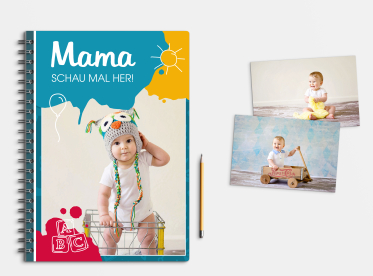 Fotobuch erstellen mit Ringbindung DIN A4 hoch