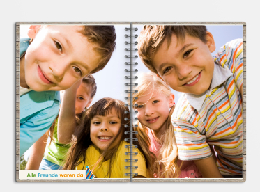 Fotobuch erstellen mit Ringbindung DIN A4 hoch