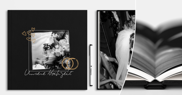 Fotobuch erstellen mit UV-Druck 21x21 cm