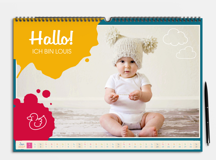 Kostenlose Kalender Vorlage Kids