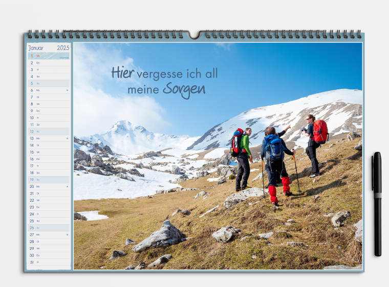Kostenlose Kalender Vorlage Scribble