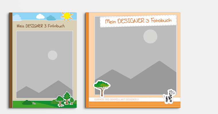 Fotobuch erstellen mit Vorlagen für DESIGNER 3