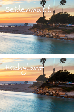 Foto auf Forex™ selbst gestalten. In Seidenmatt oder Hochglanz