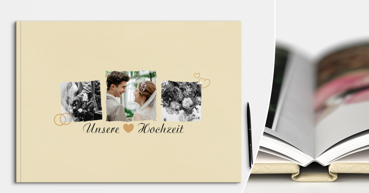 Fotobuch erstellen mit UV Druck DIN A3 quer