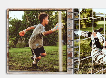 Fotobuch erstellen mit Ringbindung 15x15 cm