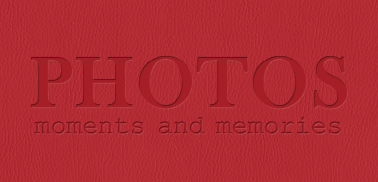Echtfotobuch erstellen mit Prägemotiv Fotos