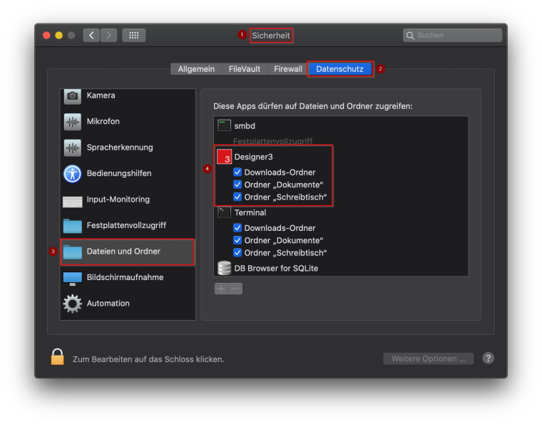 MacOS Catalina - Warenkorb leer