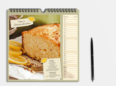 Fotokalender gestalten 21x21 cm quadratisch