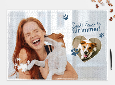 Puzzle mit eigenem Foto 1.000 Teile