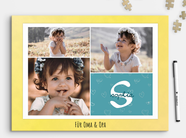 Fotopuzzle 500 Teile mit individueller Schachtel