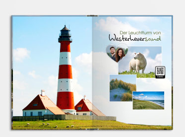 LayFlat Fotobuch erstellen DIN A4 hoch