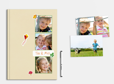 LayFlat Fotobuch erstellen mit UV-Druck DIN A4 hoch