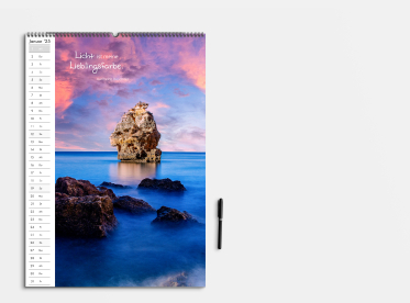 Fotokalender DIN A2 hoch