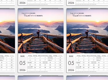 Fotokalender DIN A2 hoch Staffelpreise