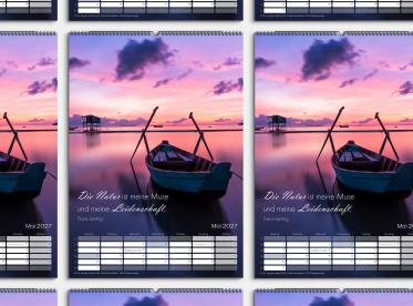 Fotokalender DIN A2 hoch Staffelpreise