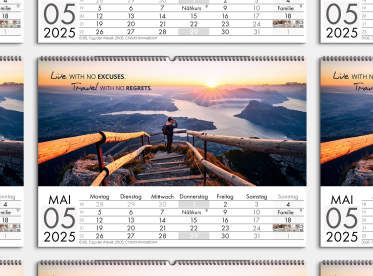 Fotokalender DIN A2 quer Staffelpreise