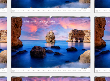 Fotokalender DIN A2 quer Staffelpreise