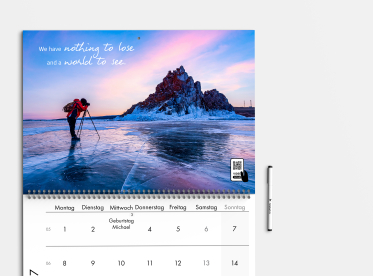 Duplex Fotokalender DIN A3 quer