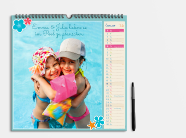 Fotokalender 30x30 cm quadratisch