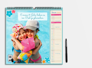 Fotokalender 30x30 cm quadratisch