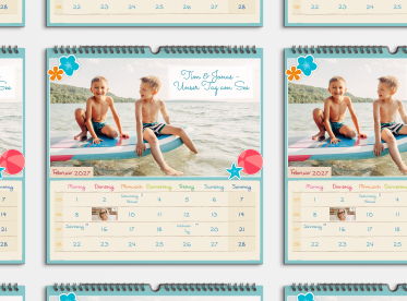Fotokalender 30x30 cm quadratisch Staffelpreise