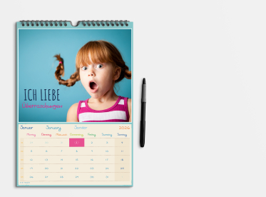 Fotokalender DIN A4 hoch
