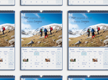 Fotokalender DIN A4 hoch Staffelpreise