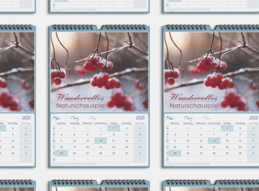 Fotokalender DIN A4 hoch Staffelpreise