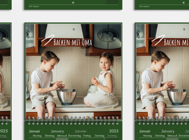 Duplex Fotokalender 21x21 cm Staffelpreise