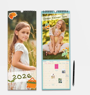 Fotokalender gestalten A3 Slim