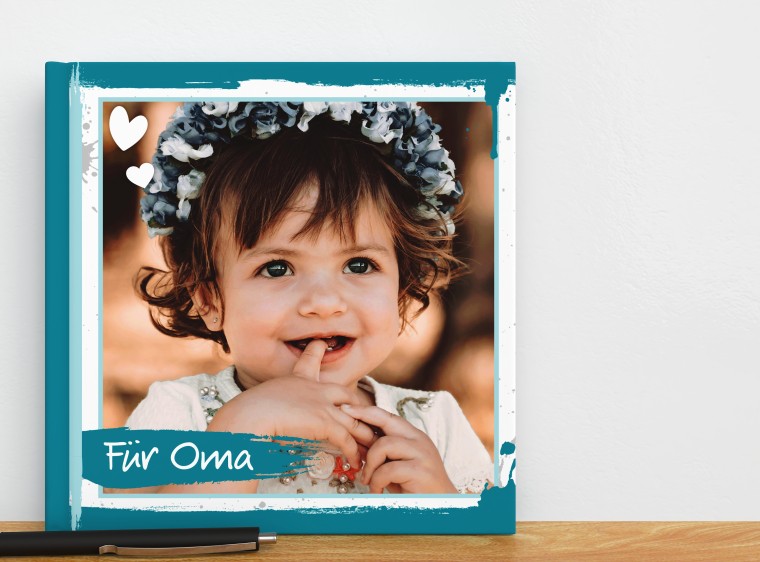 Fotobuch Hardcover 15x15 cm mit eigenen Fotos erstellen 