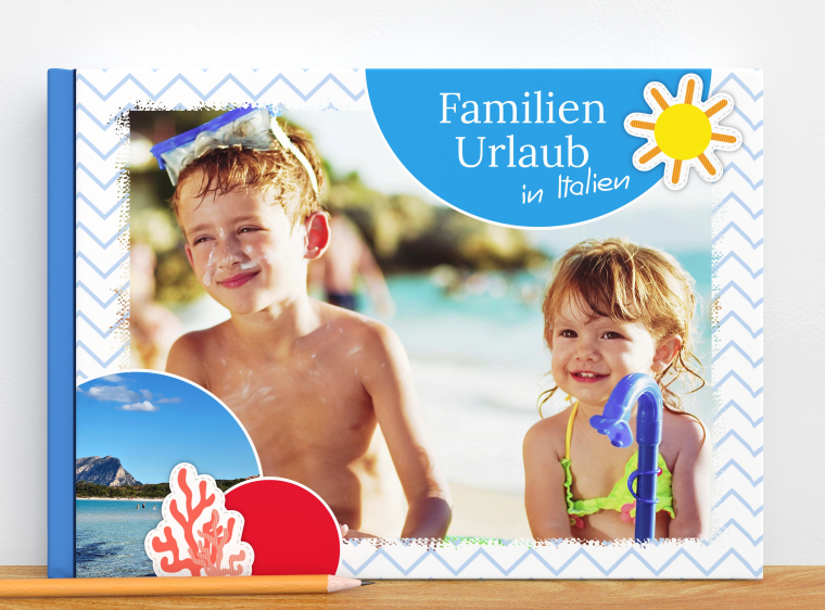 Fotobuch Hardcover DIN A5 mit eigenen Fotos erstellen 
