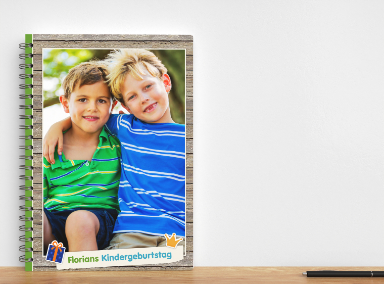 Fotobuch Ringbindung DIN A4 mit eigenen Fotos erstellen 