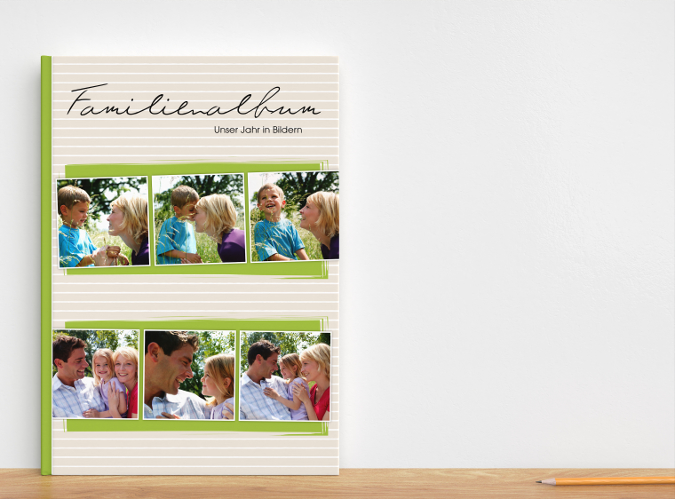 Fotobuch Hardcover DIN A4 erstellen mit eigenen Fotos 