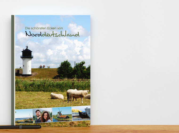 LayFlat Fotobuch DIN A4 hoch mit eigenen Fotos erstellen