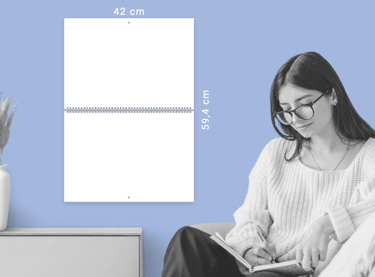 Duplex Kalender DIN A3 gestalten