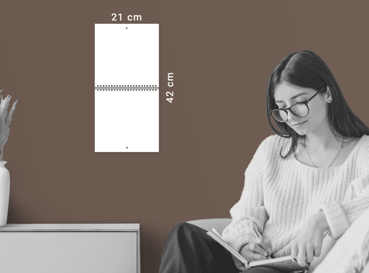 Duplex Kalender 21x21 cm gestalten