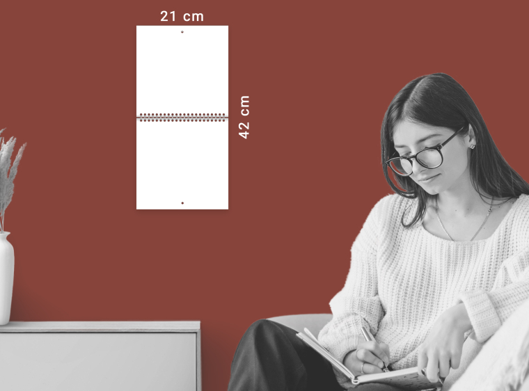 Duplex Kalender 21x21 cm gestalten