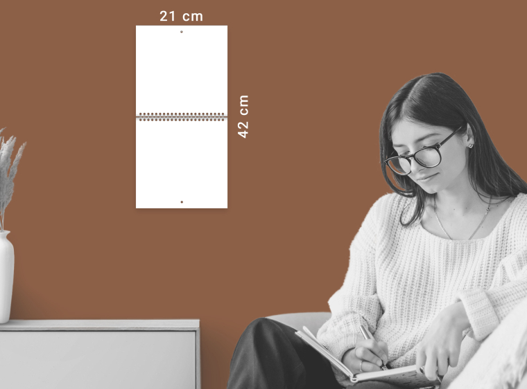 Duplex Kalender 21x21 cm gestalten