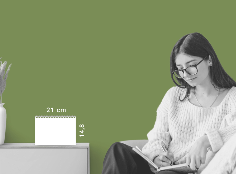 Tischkalender DIN A5 gestalten