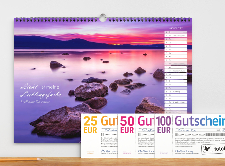 Geschenkgutscheine bestellen