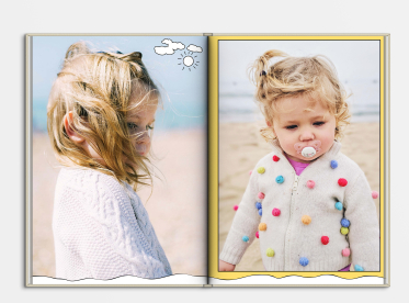 Fotobuch mit Prägung erstellen DIN A4