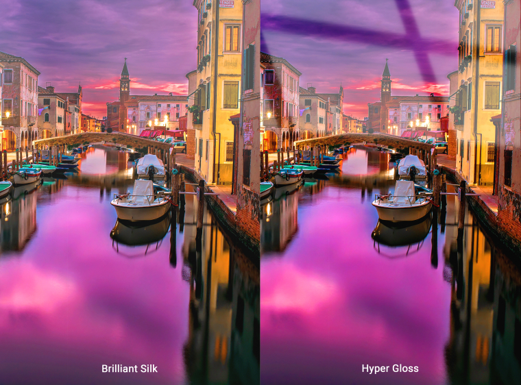 LayFlat PRO Papiersorten mit ULTRA HD Druck